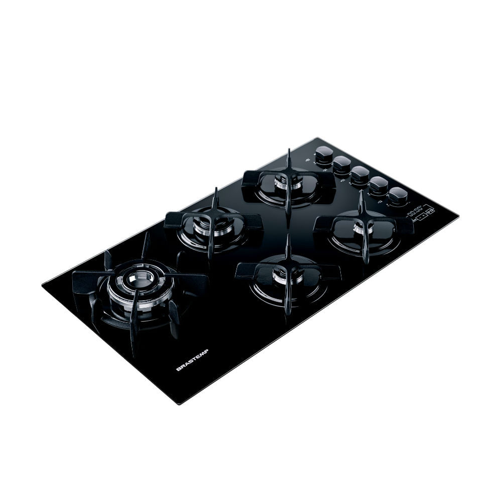 Cooktop 5 bocas Brastemp com Quadrichama e Timer Touch BDT86AE