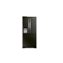 Geladeira Brastemp Eclipse Collection Frost Free Inverter French Door Água e Gelo na Porta 515 litros cor Black Inox - BRH85AE