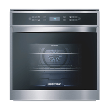 Forno de Embutir Elétrico Brastemp 84 Litros Cor Inox com Convecção e Termômetro Meat Control - BOT84AR