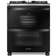 Fogão Duplo Forno Brastemp com Tecnologia Air Fryer Pro - BFD5LAE