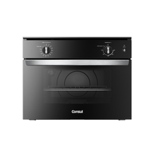 Forno de Embutir Elétrico 47 litros Consul Preto com Timer e Função Gratinar - COB47BE