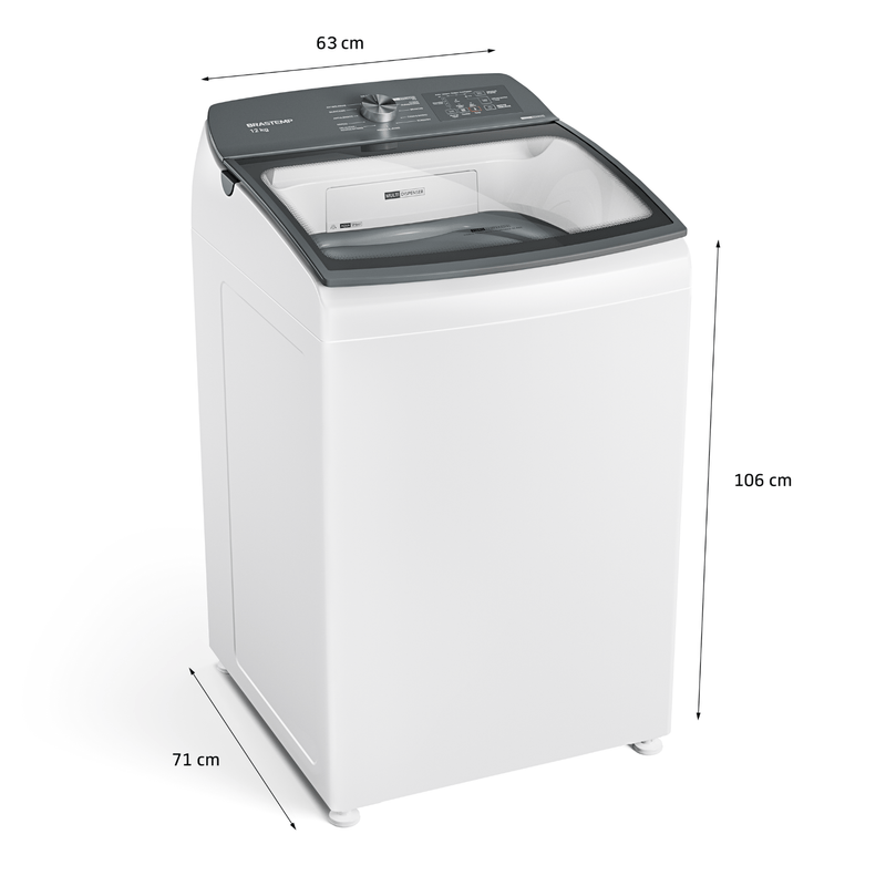 Maquina de Lavar Brastemp BWR12BB_VF